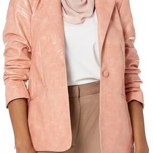 Cinq A Sept Kylie Croc-Embossed Blazer